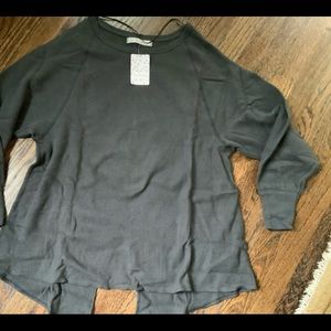 Free People small Amelia Thermal Top! NWT!